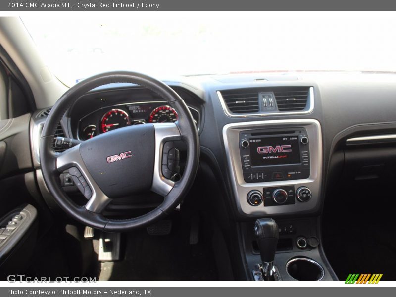 Crystal Red Tintcoat / Ebony 2014 GMC Acadia SLE