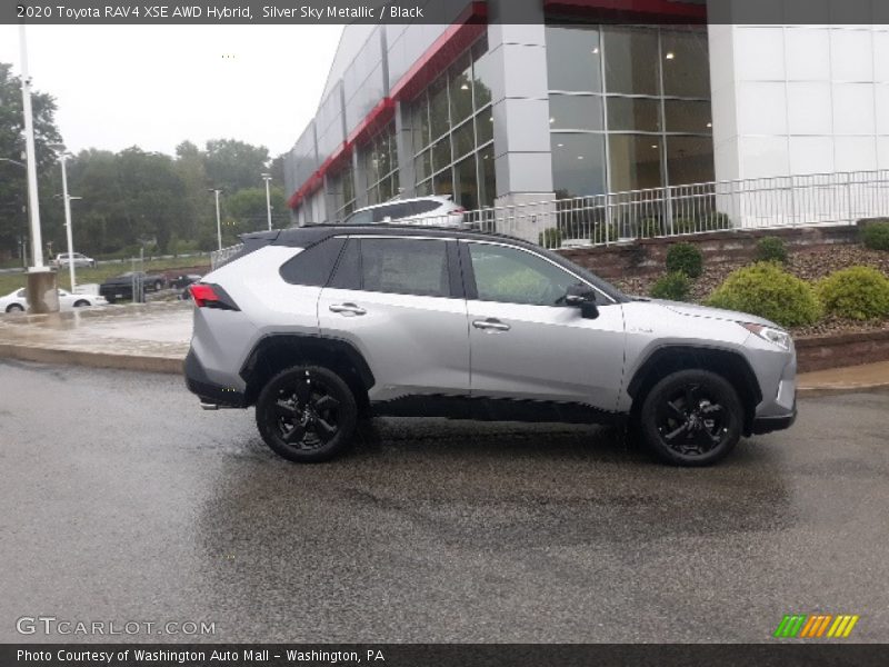  2020 RAV4 XSE AWD Hybrid Silver Sky Metallic