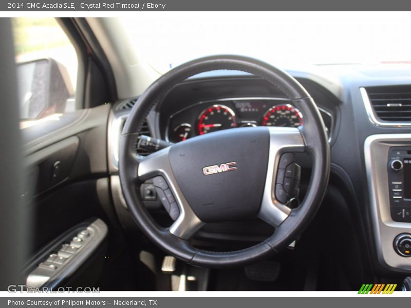 Crystal Red Tintcoat / Ebony 2014 GMC Acadia SLE