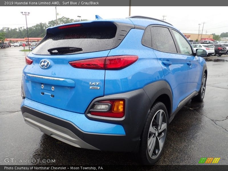  2019 Kona Limited AWD Surf Blue