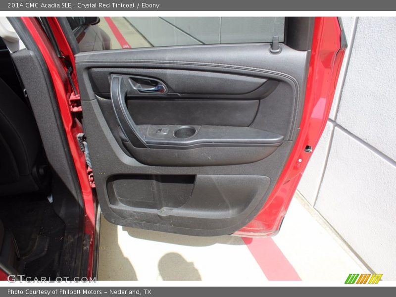 Crystal Red Tintcoat / Ebony 2014 GMC Acadia SLE