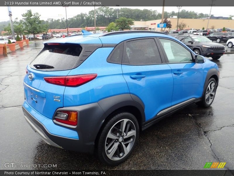  2019 Kona Limited AWD Surf Blue