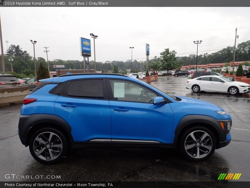  2019 Kona Limited AWD Surf Blue