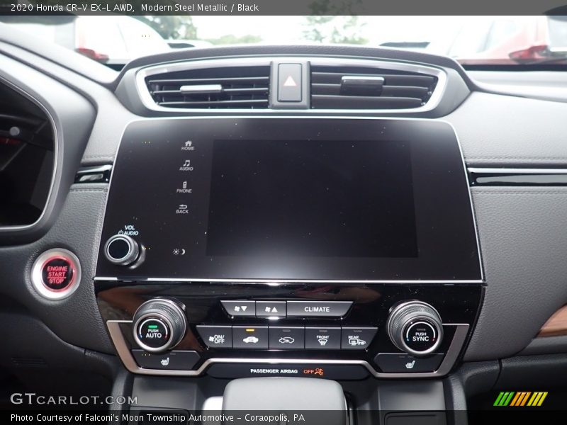 Modern Steel Metallic / Black 2020 Honda CR-V EX-L AWD