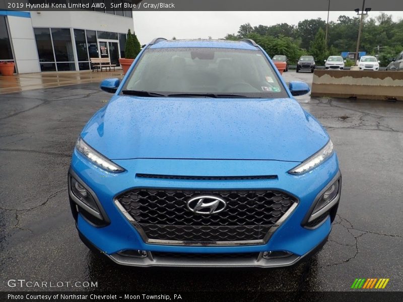  2019 Kona Limited AWD Surf Blue