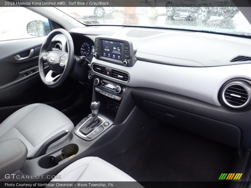  2019 Kona Limited AWD Gray/Black Interior