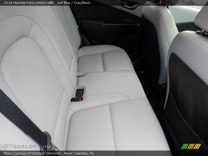 Rear Seat of 2019 Kona Limited AWD