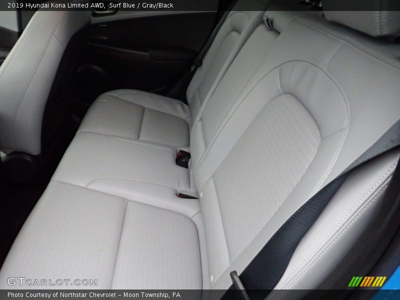 Rear Seat of 2019 Kona Limited AWD