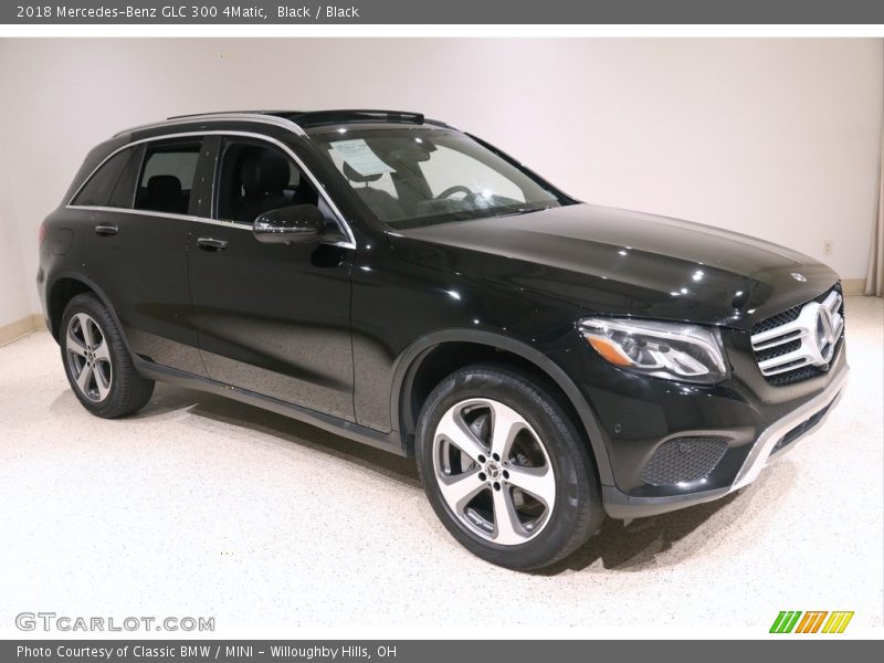 Black / Black 2018 Mercedes-Benz GLC 300 4Matic