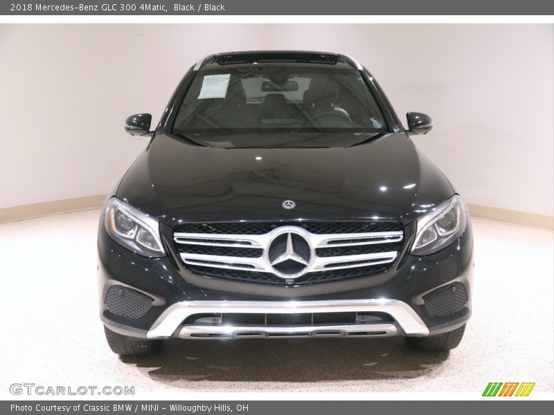 Black / Black 2018 Mercedes-Benz GLC 300 4Matic