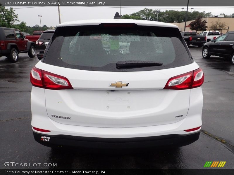 Summit White / Ash Gray 2020 Chevrolet Equinox LS AWD