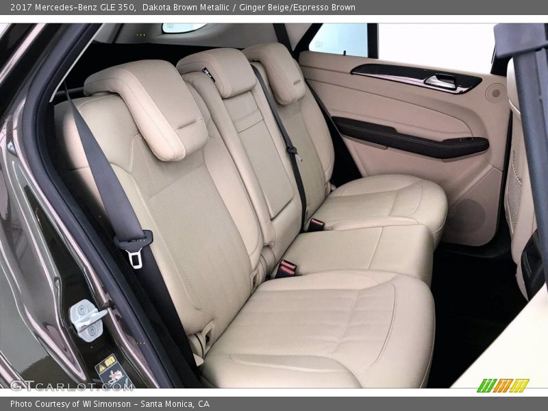 Dakota Brown Metallic / Ginger Beige/Espresso Brown 2017 Mercedes-Benz GLE 350
