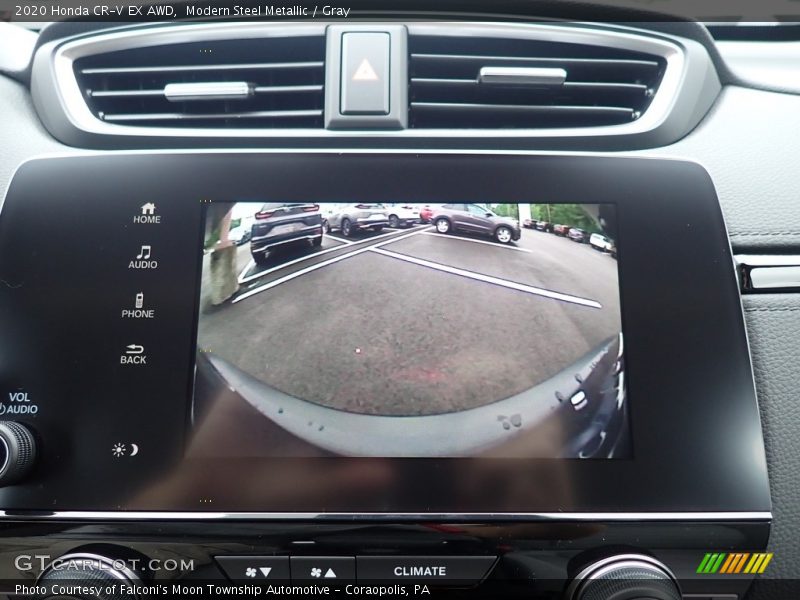 Modern Steel Metallic / Gray 2020 Honda CR-V EX AWD