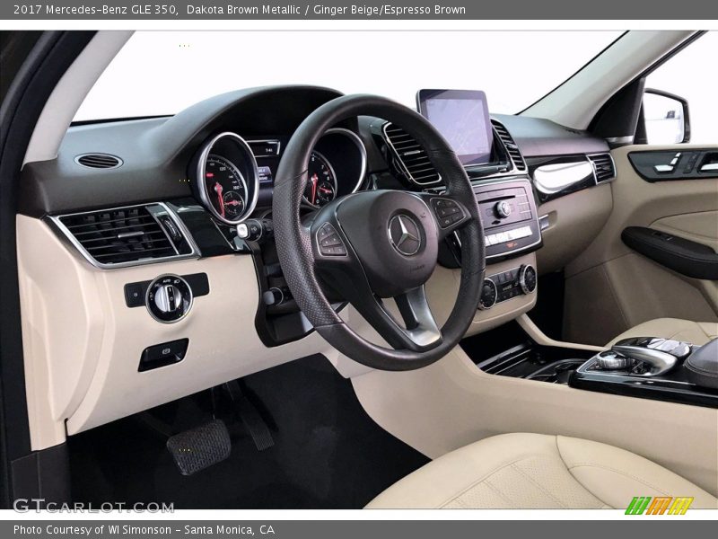 Dakota Brown Metallic / Ginger Beige/Espresso Brown 2017 Mercedes-Benz GLE 350