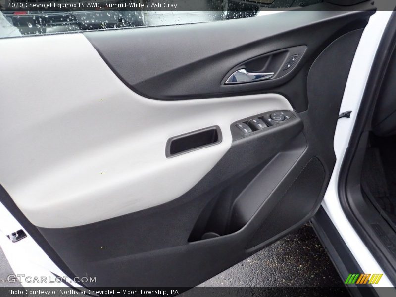Summit White / Ash Gray 2020 Chevrolet Equinox LS AWD
