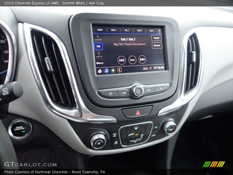 Summit White / Ash Gray 2020 Chevrolet Equinox LS AWD