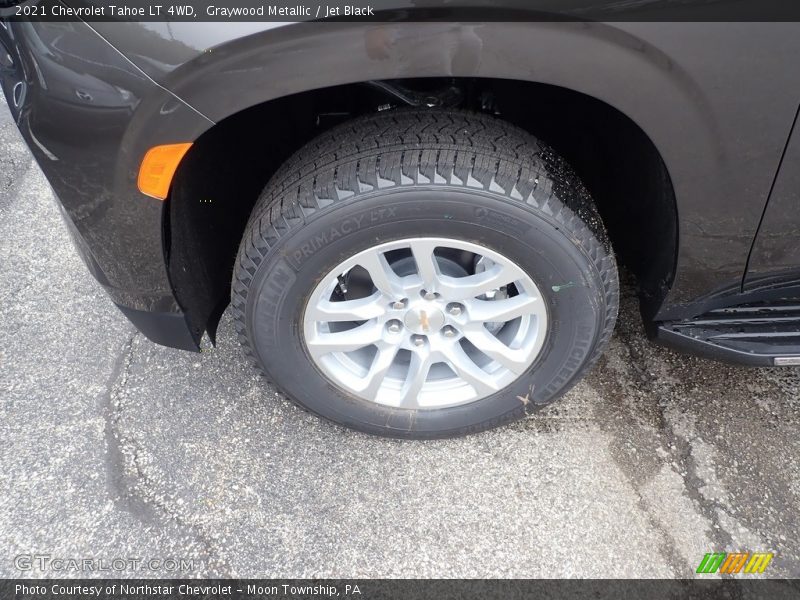 Graywood Metallic / Jet Black 2021 Chevrolet Tahoe LT 4WD