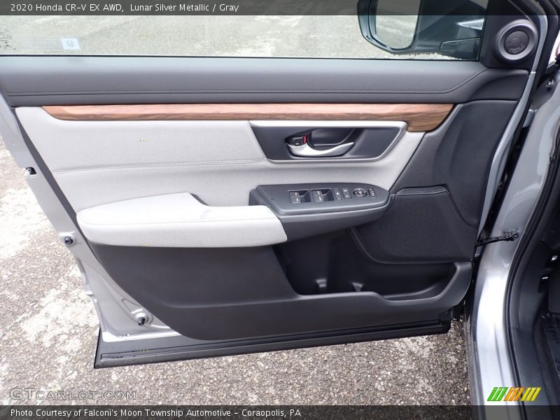 Lunar Silver Metallic / Gray 2020 Honda CR-V EX AWD