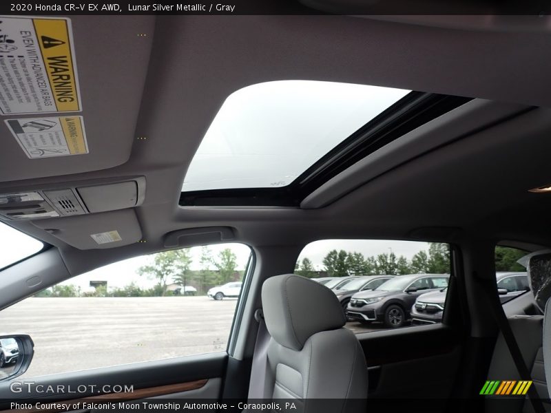 Lunar Silver Metallic / Gray 2020 Honda CR-V EX AWD