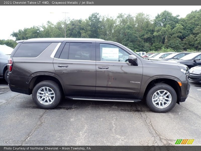 Graywood Metallic / Jet Black 2021 Chevrolet Tahoe LT 4WD