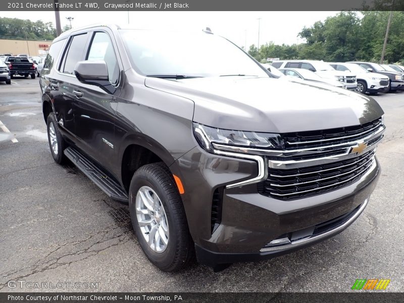 Graywood Metallic / Jet Black 2021 Chevrolet Tahoe LT 4WD