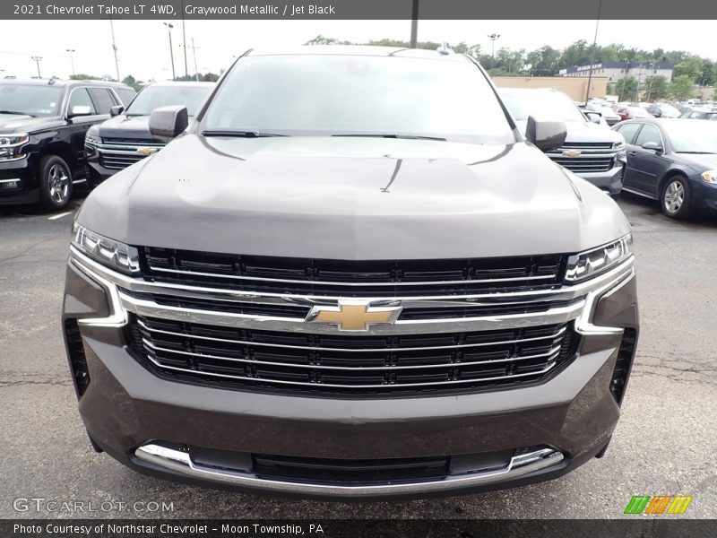 Graywood Metallic / Jet Black 2021 Chevrolet Tahoe LT 4WD