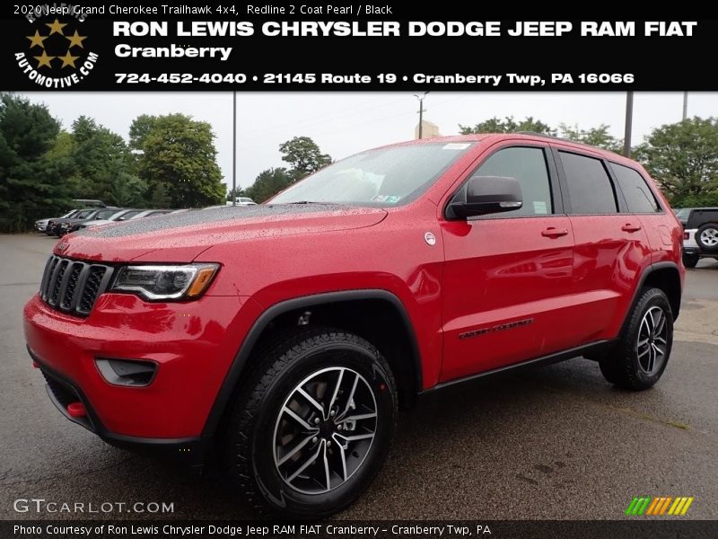Redline 2 Coat Pearl / Black 2020 Jeep Grand Cherokee Trailhawk 4x4