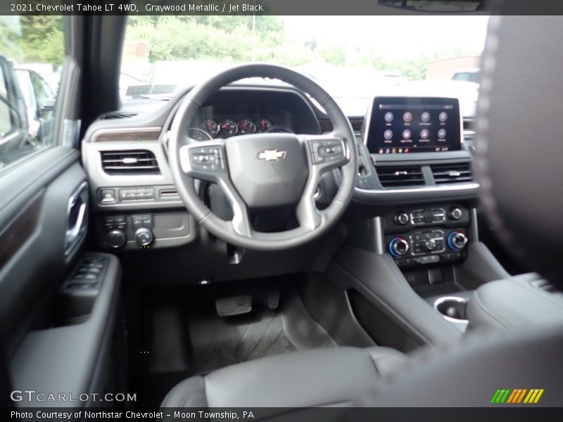 Graywood Metallic / Jet Black 2021 Chevrolet Tahoe LT 4WD