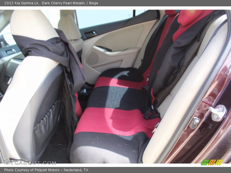 Dark Cherry Pearl Metallic / Beige 2013 Kia Optima LX
