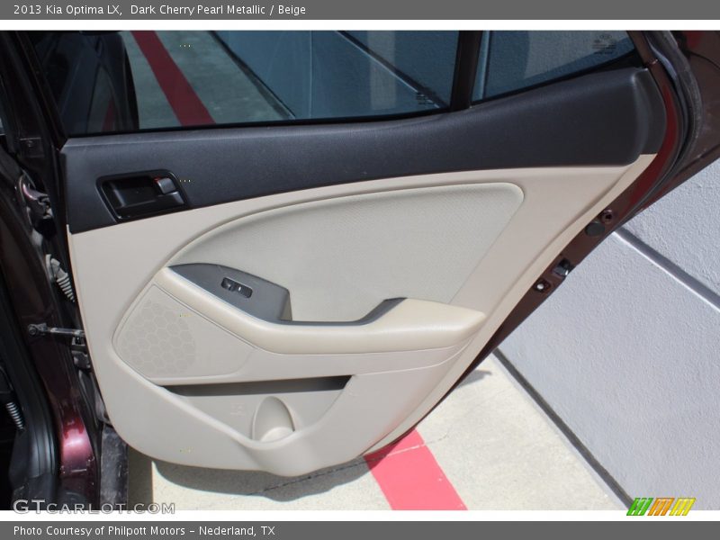 Dark Cherry Pearl Metallic / Beige 2013 Kia Optima LX