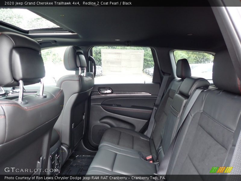 Rear Seat of 2020 Grand Cherokee Trailhawk 4x4