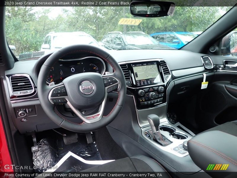 Front Seat of 2020 Grand Cherokee Trailhawk 4x4