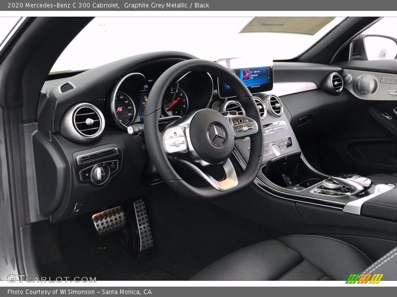 Graphite Grey Metallic / Black 2020 Mercedes-Benz C 300 Cabriolet