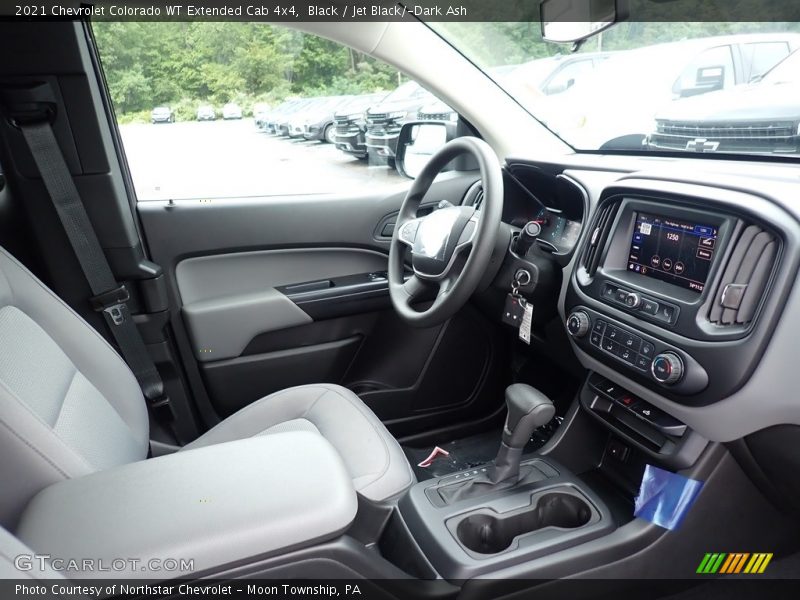 Black / Jet Black/­Dark Ash 2021 Chevrolet Colorado WT Extended Cab 4x4