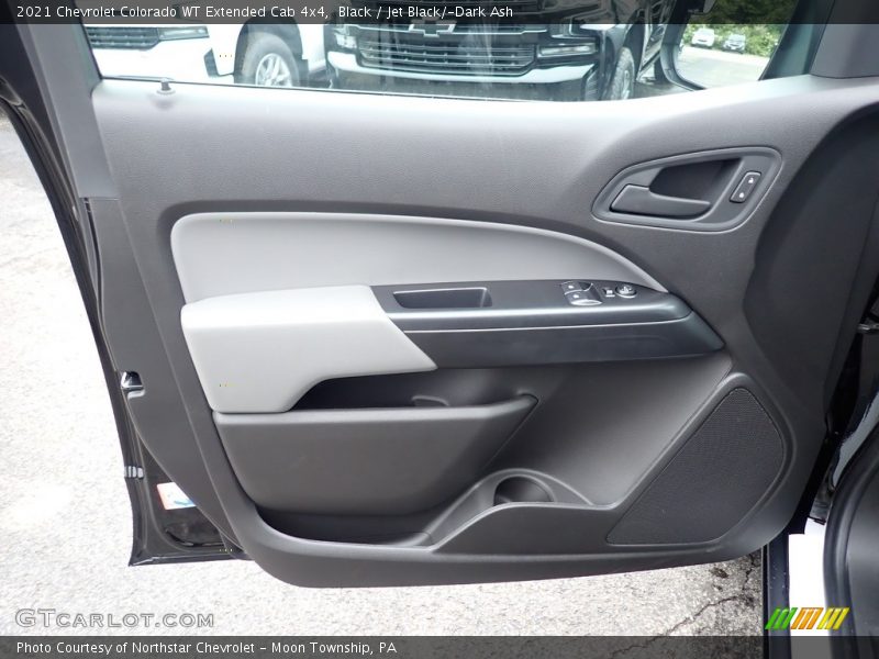 Black / Jet Black/­Dark Ash 2021 Chevrolet Colorado WT Extended Cab 4x4