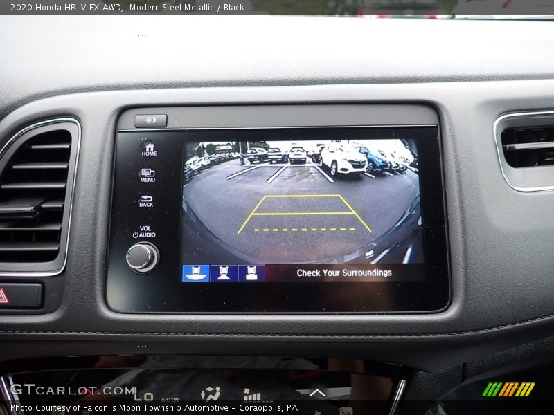 Modern Steel Metallic / Black 2020 Honda HR-V EX AWD