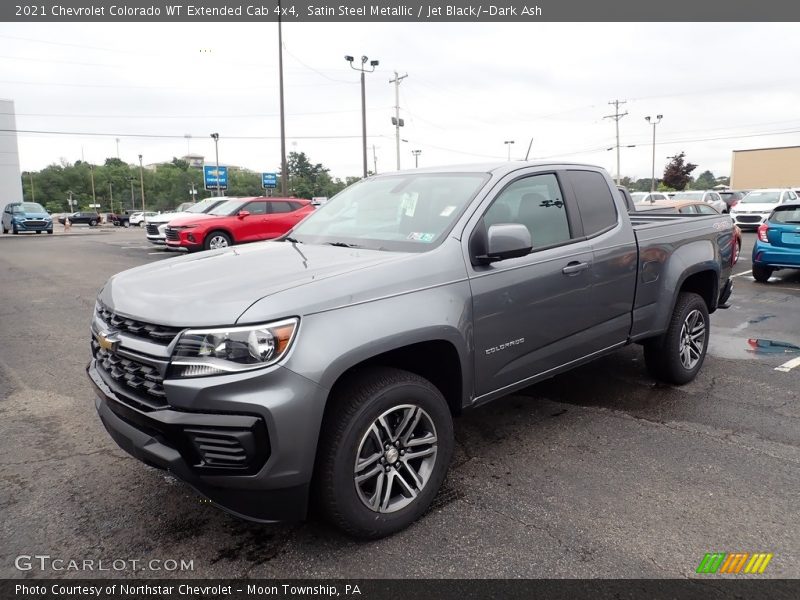 Front 3/4 View of 2021 Colorado WT Extended Cab 4x4