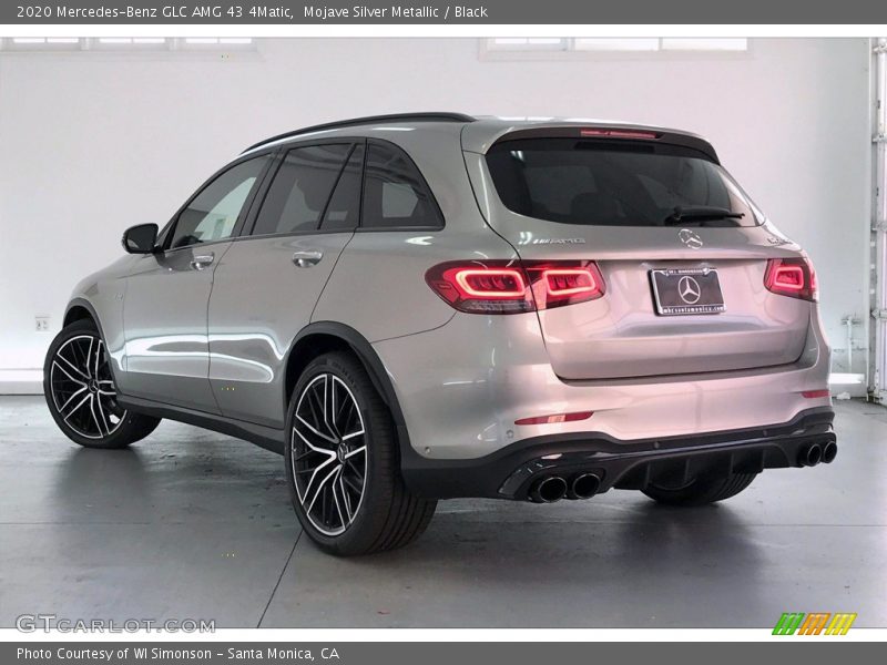 Mojave Silver Metallic / Black 2020 Mercedes-Benz GLC AMG 43 4Matic