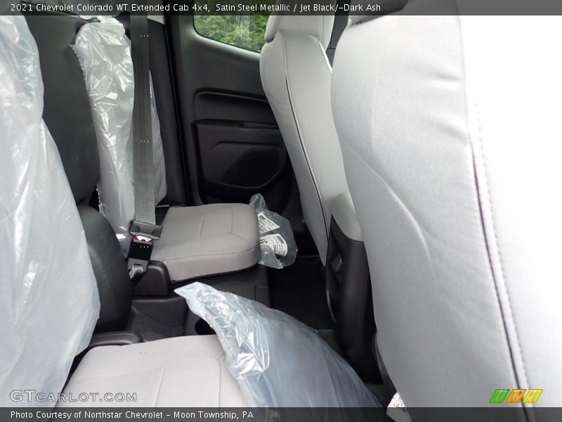 Rear Seat of 2021 Colorado WT Extended Cab 4x4