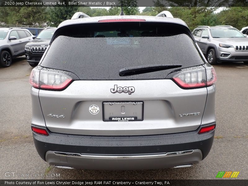 Billet Silver Metallic / Black 2020 Jeep Cherokee Limited 4x4
