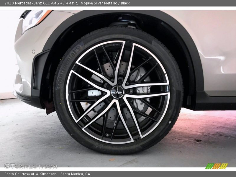 Mojave Silver Metallic / Black 2020 Mercedes-Benz GLC AMG 43 4Matic