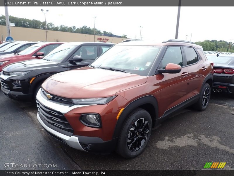 Dark Copper Metallic / Jet Black 2021 Chevrolet TrailBlazer LT AWD