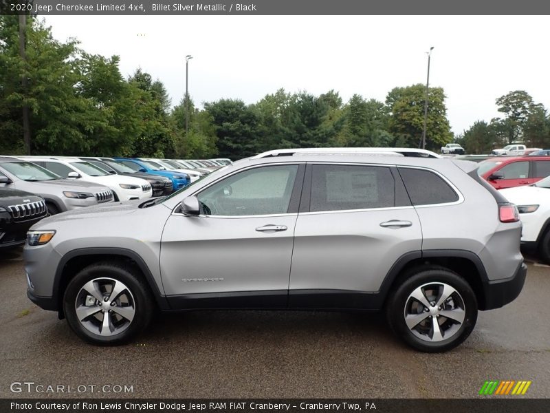  2020 Cherokee Limited 4x4 Billet Silver Metallic