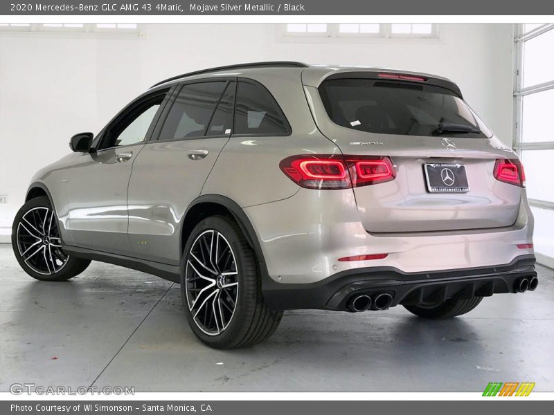 Mojave Silver Metallic / Black 2020 Mercedes-Benz GLC AMG 43 4Matic