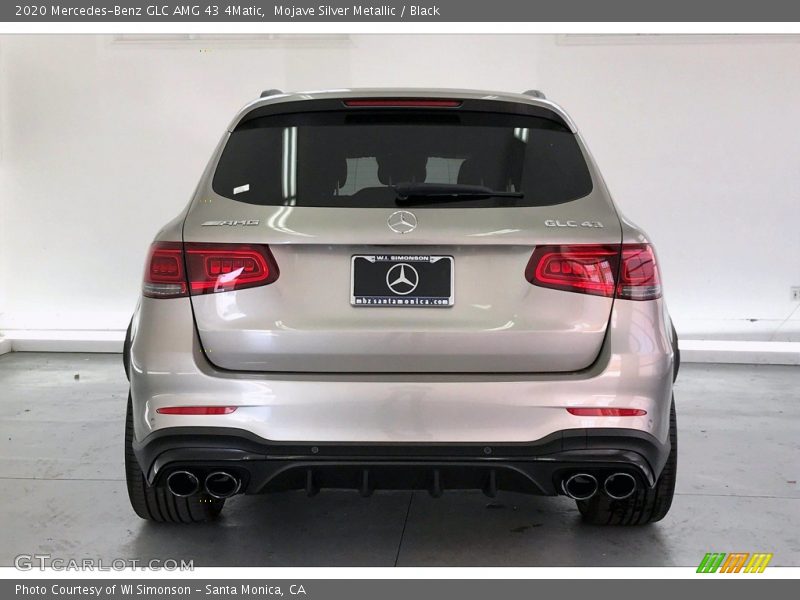 Mojave Silver Metallic / Black 2020 Mercedes-Benz GLC AMG 43 4Matic