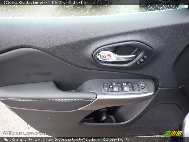Billet Silver Metallic / Black 2020 Jeep Cherokee Limited 4x4