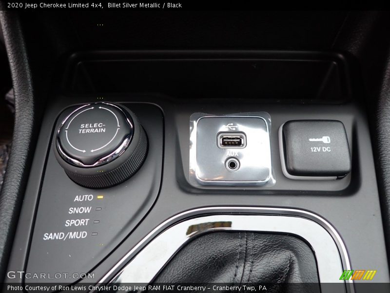 Billet Silver Metallic / Black 2020 Jeep Cherokee Limited 4x4