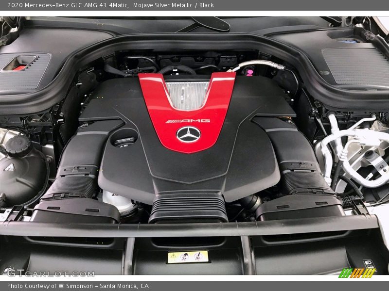 Mojave Silver Metallic / Black 2020 Mercedes-Benz GLC AMG 43 4Matic