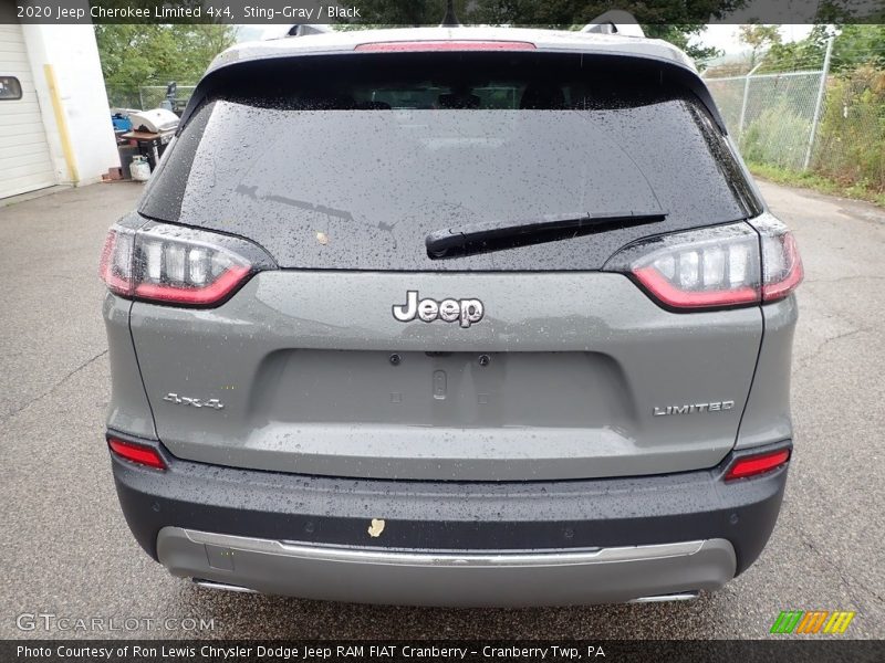 Sting-Gray / Black 2020 Jeep Cherokee Limited 4x4