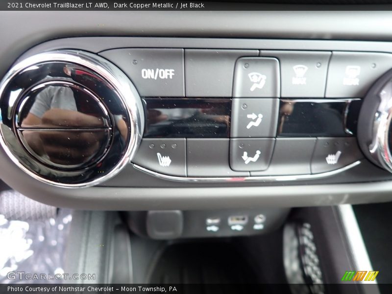 Dark Copper Metallic / Jet Black 2021 Chevrolet TrailBlazer LT AWD